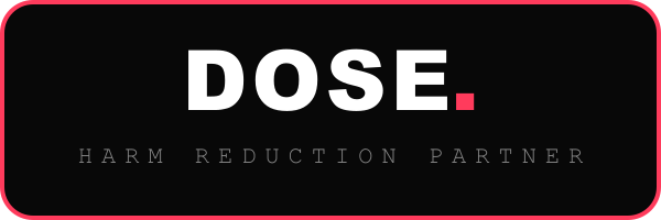 DOSE Harm Reduction Partner badge
